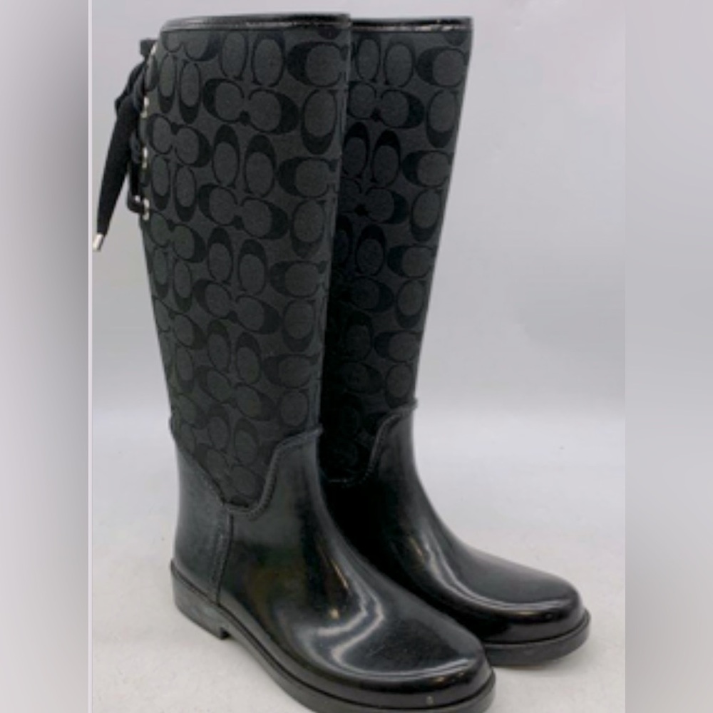 Coach Tristee Signature Rain Boots